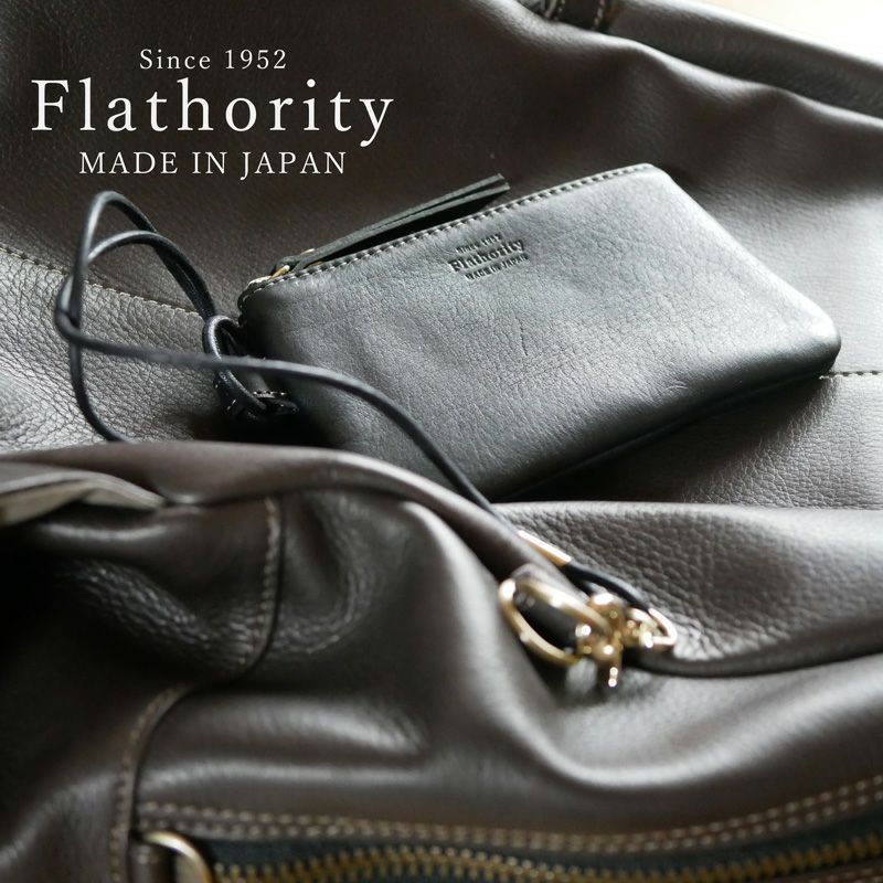 ポーチ ストラップ付 本革 日本製 Flathority FF216 | TAVARAT公式 ...