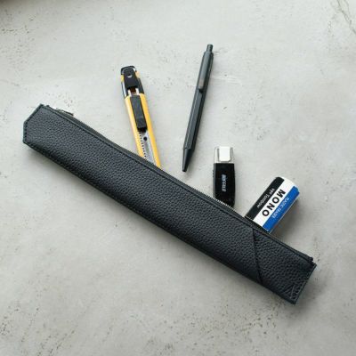 在庫限り 廃盤品】 細くて長い ペンケース 本革 Tps-133 アウトレット