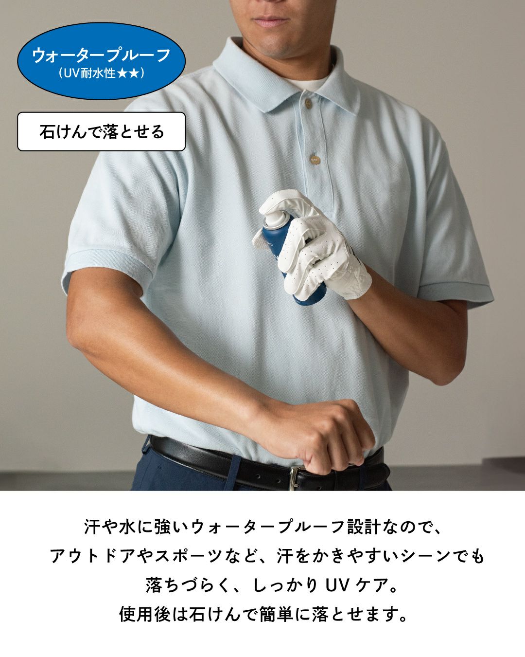 ウォータープルーフ 石けん